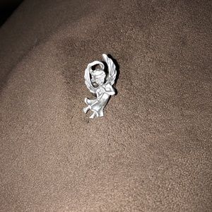 Sm pewter angel pin